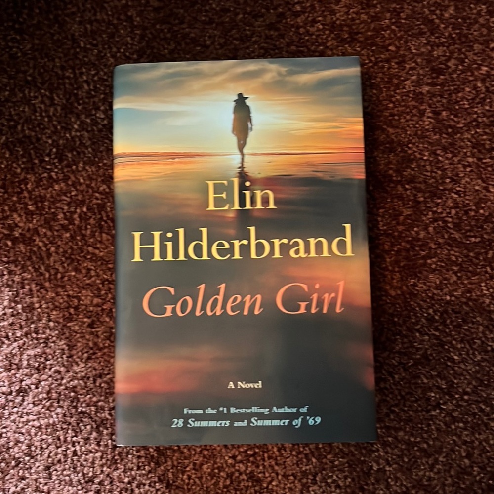 Books.  Golden girl Elin Hilderbrand. Books or dvds 2/10